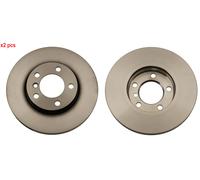 X2 PCS L&R SIDES FITS MINI MINI COUNTRYMAN ONE BRAKE DISC DF6136 TRW