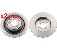 X2 PCS L&R SIDES FITS MINI MINI ONE BRAKE DISC DF6523 TRW