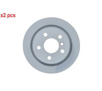X2 PCS L&R SIDES FITS MINI MINI ONE FIRST BRAKE DISC 0986479C96 BOSCH