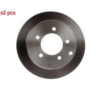 X2 PCS L&R SIDES FITS MITSUBISHI LANCER VIII 1.5 BRAKE DISC 0 986 479 A41 BOSCH
