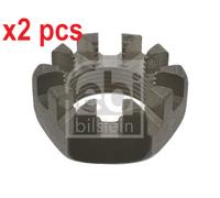 X2 PCS L&R SIDES FITS OPEL ASCONA B 1.6 N NUT, KINGPIN 02817 FEBI BILSTEIN
