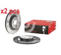 X2 PCS L&R SIDES FITS POLESTAR POLESTAR 2 EV BRAKE DISC 09.C938.11 BREMBO