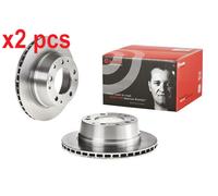 Brembo Brake Disc 09.5784.10 Prime - Rear Vented - Pair - Fits Porsche 911