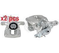X2 PCS L&R SIDES FITS SEAT LEON 1.0 TSI BRAKE CALIPER 531611 A.B.S.