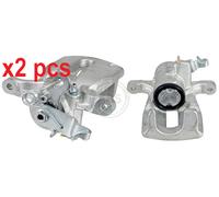 X2 PCS L&R SIDES FITS SEAT LEON 1.0 TSI BRAKE CALIPER 531612 A.B.S.