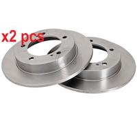 X2 PCS L&R SIDES FITS SUZUKI SAMURAI CLOSED OFF-ROAD BRAKE DISC 15657 A.B.S.