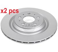 X2 PCS L&R SIDES FITS TESLA MODEL 3 EV AWD BRAKE DISC 18798 A.B.S.