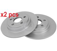 X2 PCS L&R SIDES FITS TOYOTA URBAN CRUISER 1.33 BRAKE DISC 18061 A.B.S.