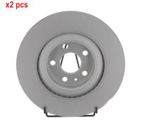 X2 PCS L&R SIDES FITS VOLVO S60 III B3 MHEV BRAKE DISC DDF2732C FITS FOR FERODO