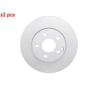 Bosch Brake Disc - 0986479407 - Single- Premium Engineering for Performance
