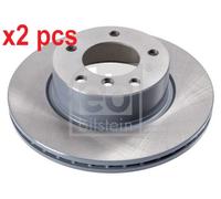 X2 PCS L&R SIDES FRONT 23536 BRAKE DISC FEBI BILSTEIN