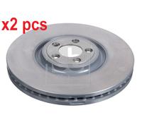 X2 PCS L&R SIDES FRONT 44144 BRAKE DISC FEBI BILSTEIN