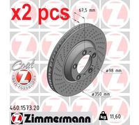 ZIMMERMANN 460.1573.20 Brake disc