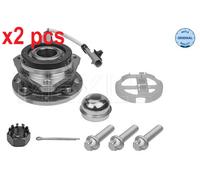 X2 PCS L&R SIDES FRONT 614 652 0003 WHEEL HUB FITS OPEL ASTRA G SALOON 1.2 16V