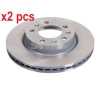 X2 PCS L&R SIDES FRONT 62105713 BRAKE DISC SWAG