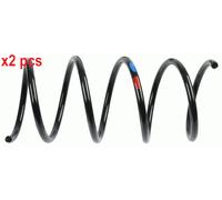 Suspension spring 997 797 SACHS for MERCEDES-BENZ A-CLASS