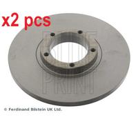 X2 PCS L&R SIDES FRONT ADF124367 BRAKE DISC BLUE PRINT