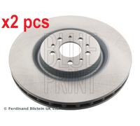 X2 PCS L&R SIDES FRONT ADL144343 BRAKE DISC BLUE PRINT