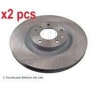 X2 PCS L&R SIDES FRONT ADM54378 BRAKE DISC BLUE PRINT