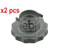 X2 PCS L&R SIDES FRONT AXLE LEFT FITS AUDI A1 NUT, KINGPIN 30028 FEBI BILSTEIN