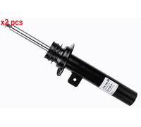 X2 PCS L&R SIDES FRONT BOTH SIDES L&R FITS BMW 2 SHOCK ABSORBER 318292 SACHS