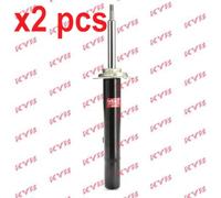 X2 PCS L&R SIDES FRONT BOTH SIDES L&R FITS BMW 5 520 I SHOCK ABSORBER 335812 KYB