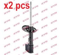 X2 PCS L&R SIDES FRONT BOTH SIDES L&R FITS CITROËN SHOCK ABSORBER 338734 KYB