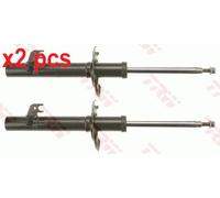 X2 PCS L&R SIDES FRONT BOTH SIDES L&R FITS CITROËN SHOCK ABSORBER JGM6212T TRW