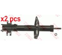 X2 PCS L&R SIDES FRONT BOTH SIDES L&R FITS CITROËN SHOCK ABSORBER JHM184S TRW