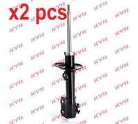 X2 PCS L&R SIDES FRONT BOTH SIDES L&R FITS DAIHATSU SHOCK ABSORBER 333745 KYB