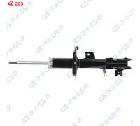 X2 PCS L&R SIDES FRONT BOTH SIDES L&R FITS FOR FIAT SHOCK ABSORBER 32306312 GSP