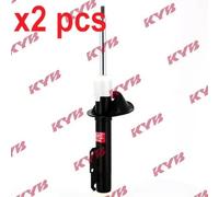 X2 PCS L&R SIDES FRONT BOTH SIDES L&R FITS FORD ESCORT SHOCK ABSORBER 333826 KYB
