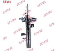X2 PCS L&R SIDES FRONT BOTH SIDES L&R FITS FORD KUGA SHOCK ABSORBER 3340306 KYB