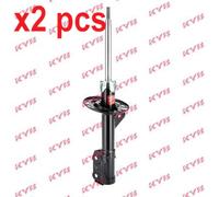 X2 PCS L&R SIDES FRONT BOTH SIDES L&R FITS HONDA JAZZ SHOCK ABSORBER 333411 KYB