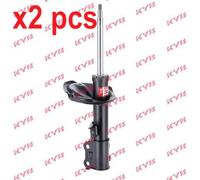 X2 PCS L&R SIDES FRONT BOTH SIDES L&R FITS HYUNDAI I30 SHOCK ABSORBER 338025 KYB