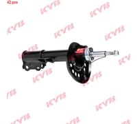 X2 PCS L&R SIDES FRONT BOTH SIDES L&R FITS KIA SHOCK ABSORBER 3340221 KYB