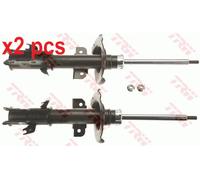 X2 PCS L&R SIDES FRONT BOTH SIDES L&R FITS MAZDA 2 SHOCK ABSORBER JGM1121T TRW