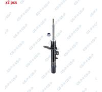 X2 PCS L&R SIDES FRONT BOTH SIDES L&R FITS PEUGEOT SHOCK ABSORBER 32320792 GSP