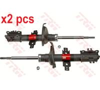 2x Shock absorber Front Axle Top pin JGM1094T TRW for VOLVO XC90 I