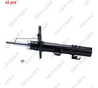 X2 PCS L&R SIDES FRONT BOTH SIDES L&R FITS VW SHOCK ABSORBER 32303140 GSP