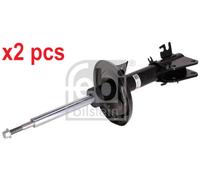 X2 PCS L&R SIDES FRONT BOTH SIDES L&R SHOCK ABSORBER 193139 FEBI BILSTEIN