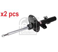 X2 PCS L&R SIDES FRONT BOTH SIDES L&R SHOCK ABSORBER 193149 FEBI BILSTEIN
