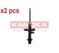 Kamoka Shock Absorber 2000237 - Front Axle Left, Top Pin - for Nissan Note