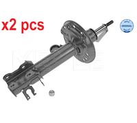 X2 PCS L&R SIDES FRONT BOTH SIDES L&R SHOCK ABSORBER 626 623 0017 MEYLE