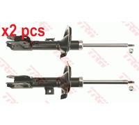 X2 PCS L&R SIDES FRONT BOTH SIDES L&R SHOCK ABSORBER JGM1265T TRW