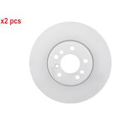 BOSCH 0986478974 Brake Disc Front Vented Coated High Carbon Fits BMW X3 X5