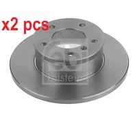 X2 PCS L&R SIDES FRONT BRAKE DISC 10681