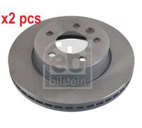 X2 PCS L&R SIDES FRONT BRAKE DISC 107721