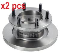X2 PCS L&R SIDES FRONT BRAKE DISC 108117