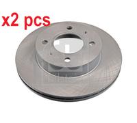 X2 PCS L&R SIDES FRONT BRAKE DISC 108422